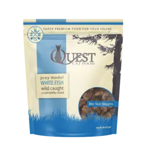 Whitefish frozen quest cat food