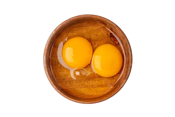 Eggs in a dish