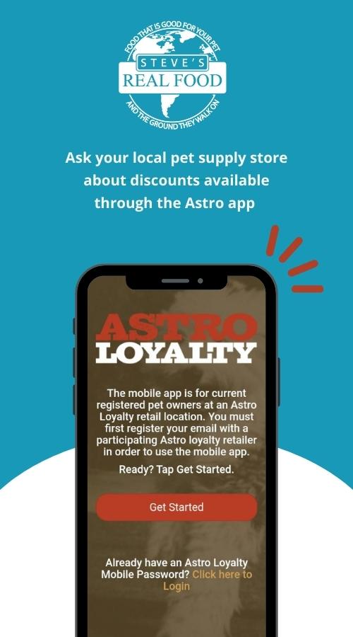 Smart phone with Astro Loyalty information