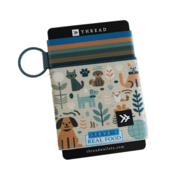front of wallet