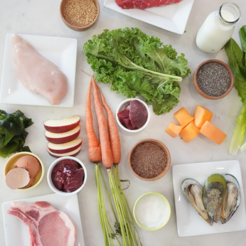 raw food ingredients